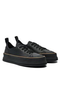 Max Mara Sneakersy Prefallsneaker 2424766011 Czarny. Kolor: czarny. Materiał: skóra #5