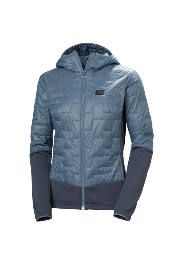 Hybridowa kurtka narciarska damska Helly Hansen Lifaloft. Kolor: niebieski. Materiał: tkanina. Sezon: zima. Sport: narciarstwo