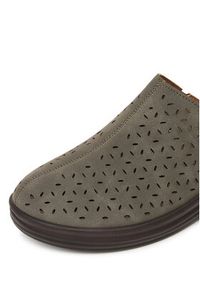 Go Soft Klapki LA3J7701-7 Szary. Kolor: szary. Materiał: materiał, syntetyk