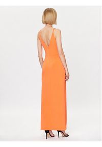 Guess Sukienka wieczorowa Ramsha W3GK65 KBPZ0 Pomarańczowy Regular Fit. Kolor: pomarańczowy. Materiał: syntetyk. Styl: wizytowy #2