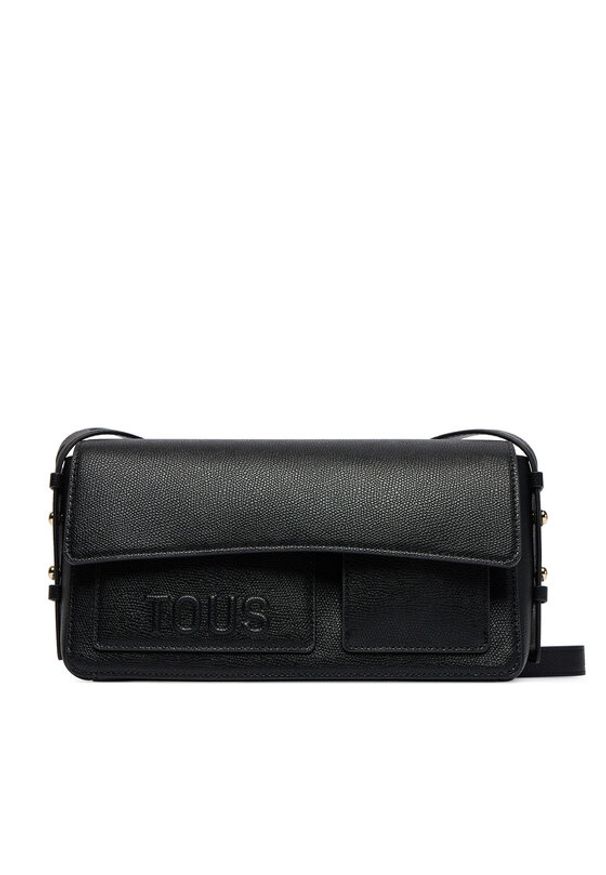 Tous - TOUS Torebka Back To Basics 2002381551 Czarny. Kolor: czarny. Materiał: skórzane