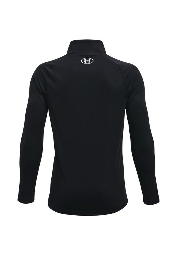 Koszulka chłopięca Under Armour Tech 2.0 1/2 Zip. Kolor: czarny