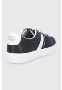 Jack & Jones Buty kolor czarny. Nosek buta: okrągły. Kolor: czarny. Materiał: guma. Obcas: na obcasie. Wysokość obcasa: niski #4
