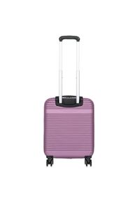 Ochnik - Komplet walizek na kółkach 19''/24''/28''. Kolor: fioletowy. Materiał: materiał, poliester, guma, kauczuk
