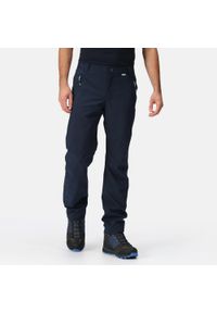 Regatta - Męskie spodnie trekkingowe wodoodporne Dayhike IV. Kolor: niebieski