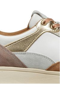 Geox Sneakersy D Amabel D45MDA 02285 C1375 Biały. Kolor: biały. Materiał: skóra, zamsz #5