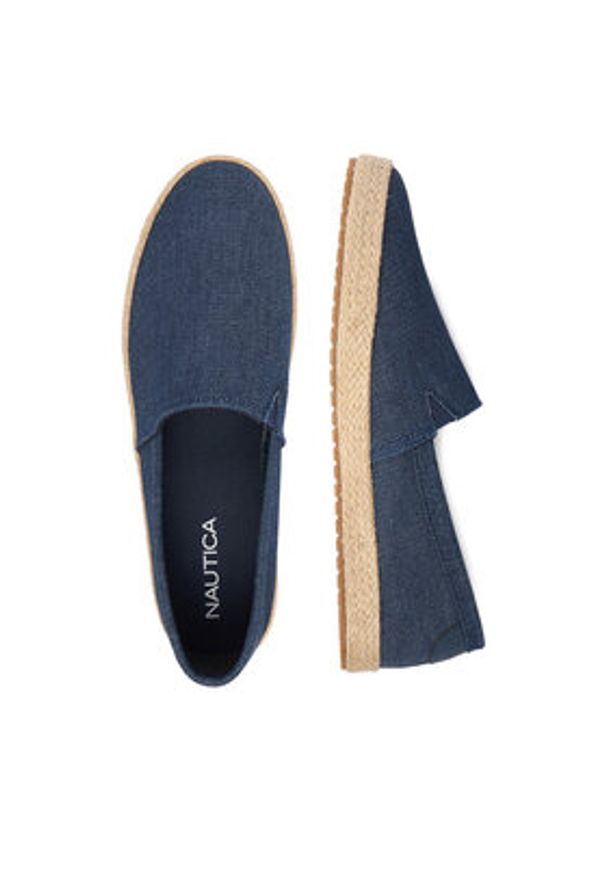 Nautica Espadryle CEO-LEADSMAN-02 Granatowy. Kolor: niebieski. Materiał: materiał