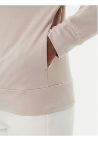 BOSS Bluza Icon 50540064 Beżowy Regular Fit. Kolor: beżowy. Materiał: wiskoza