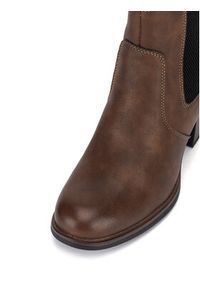 Clara Barson Botki CEO-WS15221-02 Brązowy. Kolor: brązowy. Materiał: materiał #7