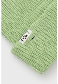 Roxy czapka kolor zielony. Kolor: zielony. Materiał: materiał, dzianina #3