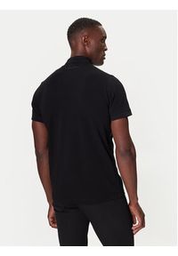 Karl Lagerfeld - KARL LAGERFELD Polo 745001 554221 Czarny Regular Fit. Typ kołnierza: polo. Kolor: czarny. Materiał: bawełna