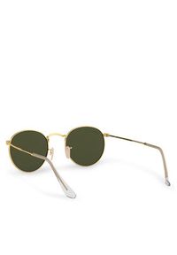 Ray-Ban Okulary przeciwsłoneczne Round Metal 0RB3447 001 Złoty. Kolor: złoty. Materiał: syntetyk #6
