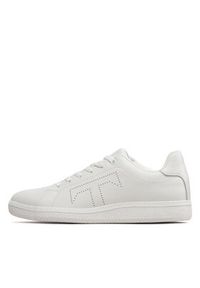 Trussardi Jeans - Trussardi Sneakersy 77A00452 Biały. Kolor: biały. Materiał: skóra #8