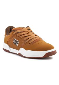 Buty DC Shoes Central M ADYS100551-WD4 brązowe. Kolor: brązowy. Materiał: materiał. Sport: skateboard