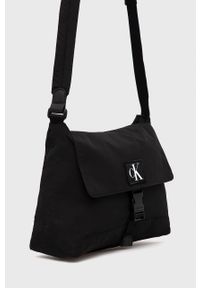 Calvin Klein Jeans torebka K60K609286.PPYY kolor czarny. Kolor: czarny. Rodzaj torebki: na ramię #4