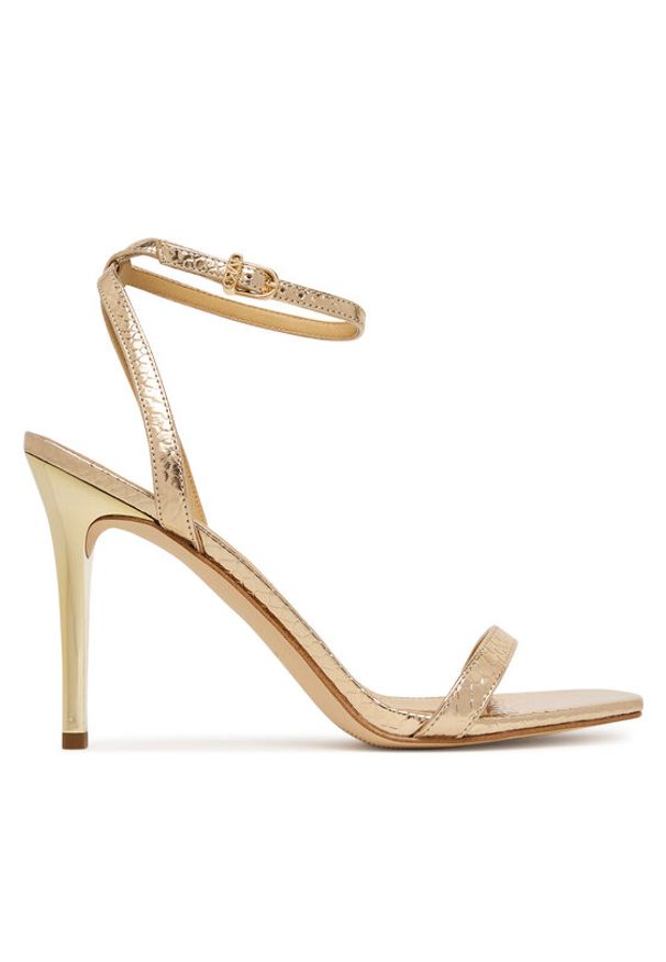 MICHAEL Michael Kors Sandały Liana 40T5LNHS1M Złoty. Kolor: złoty. Materiał: skóra