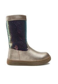 Kozaki Nelli Blu. Kolor: złoty #1