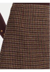 Weekend Max Mara Spódnica trapezowa Vata 2525106072 Brązowy Regular Fit. Kolor: brązowy. Materiał: wełna #4