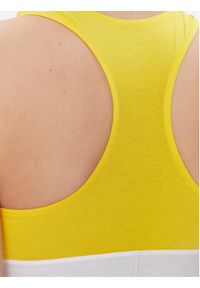 Tommy Jeans Biustonosz top UW0UW04261 Żółty. Kolor: żółty. Materiał: bawełna #4