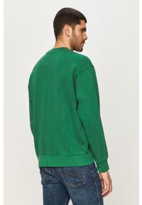 Levi's® - Levi's - Bluza bawełniana. Okazja: na spotkanie biznesowe. Kolor: zielony. Materiał: bawełna. Wzór: nadruk. Styl: biznesowy #3