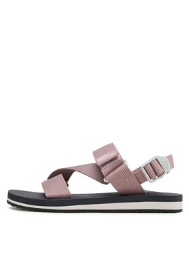 Jack Wolfskin Sandały Urban Entdeckung Belt Sandal W 4056801 Brązowy. Kolor: brązowy. Materiał: materiał