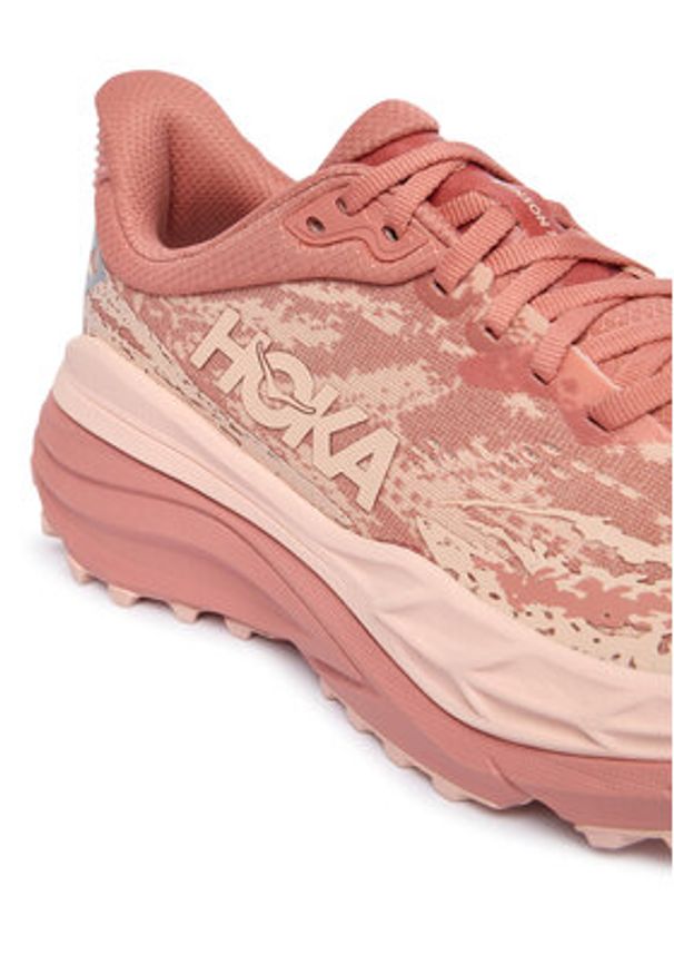 HOKA - Hoka Buty do biegania Stinson 7 1141531 Różowy. Kolor: różowy. Materiał: materiał