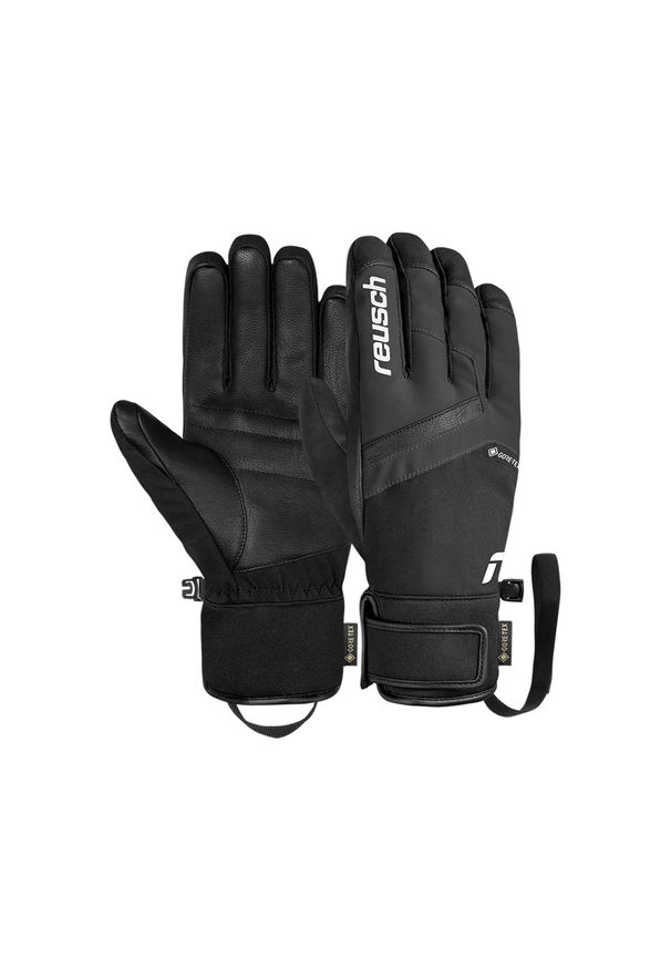 Rękawice Reusch Booster GORE-TEX. Kolor: wielokolorowy, biały, czarny. Technologia: Gore-Tex. Sezon: zima. Sport: narciarstwo