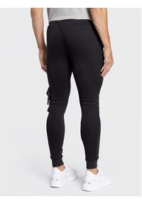 Brave Soul Spodnie dresowe MJB-516HOUDINI Czarny Slim Fit. Kolor: czarny. Materiał: dresówka, syntetyk #4