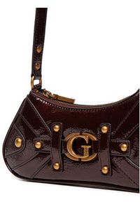 Guess Torebka HWTB93 48720 Bordowy. Kolor: czerwony. Materiał: skórzane #4