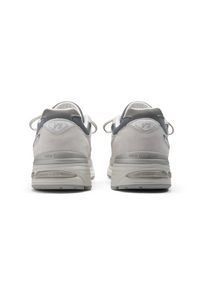 Buty unisex New Balance U991LG2 – szare. Kolor: szary. Materiał: guma, skóra. Szerokość cholewki: normalna. Sport: bieganie #3