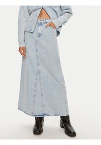 GESTUZ - Gestuz Spódnica jeansowa Mily 10909059 Niebieski Regular Fit. Kolor: niebieski. Materiał: bawełna #1