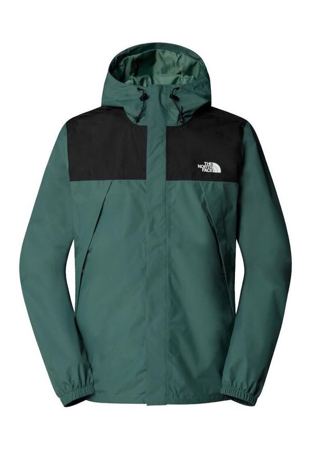 Kurtka turystyczna letnia męska The North Face M Antora Jacket. Kolor: zielony. Sezon: lato. Sport: turystyka piesza
