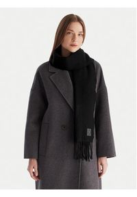 Calvin Klein Szalik Emblem LV04D8015G Czarny. Kolor: czarny. Materiał: kaszmir #2