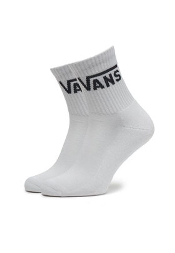 Vans Zestaw 3 par wysokich skarpet męskich Classic VN000BHX Biały. Kolor: biały. Materiał: bawełna, materiał
