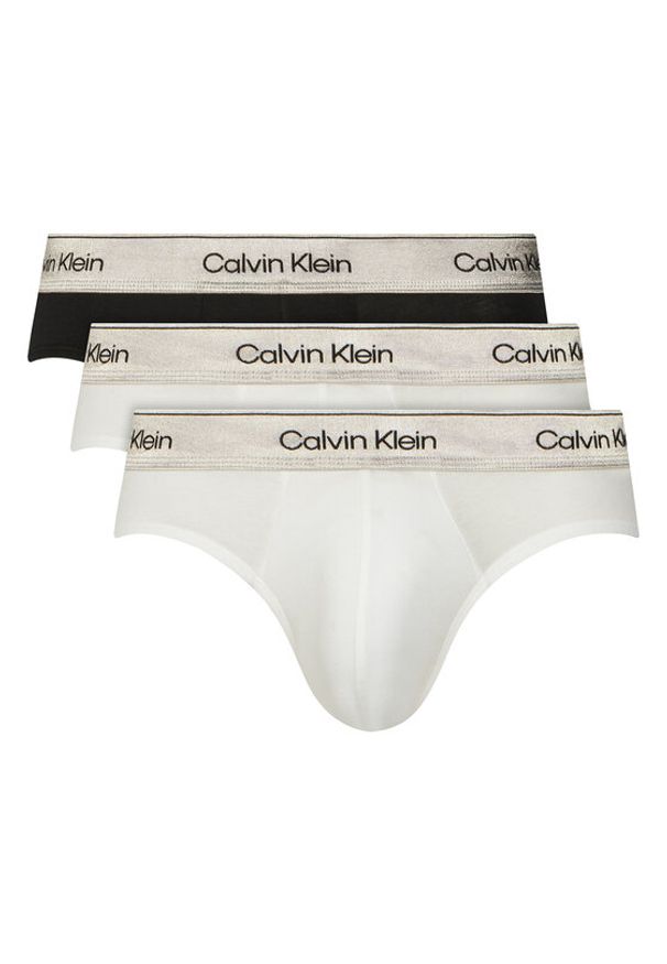 Calvin Klein Underwear Komplet slipów LV00NB4574 Kolorowy. Materiał: bawełna. Wzór: kolorowy