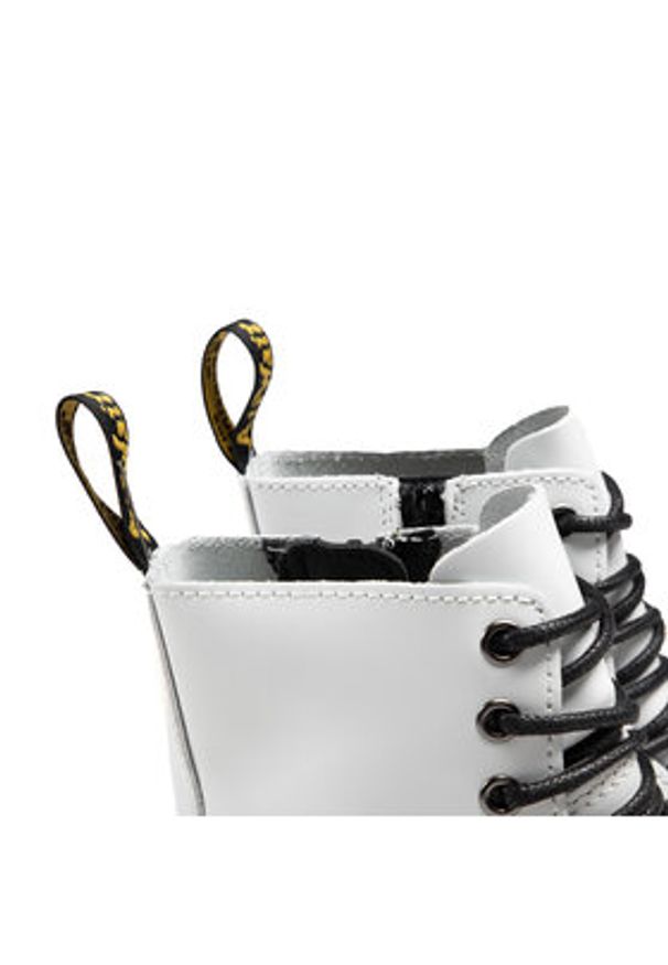 Dr. Martens Glany Jadon 15265100 Biały. Kolor: biały. Materiał: skóra