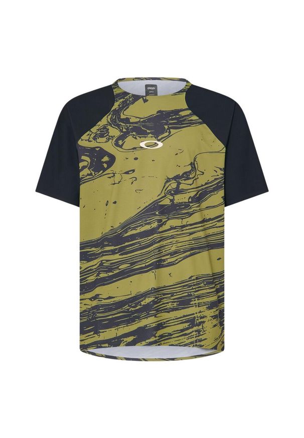 Oakley Koszulka Seeker Airline Jersey Foa405429-9Zy. Kolor: zielony. Materiał: jersey