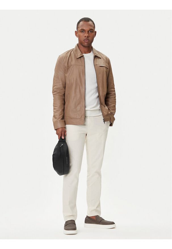 TOMMY HILFIGER - Tommy Hilfiger Nerka Th Woven Bum Bag AM0AM13634 Czarny. Kolor: czarny. Materiał: skóra