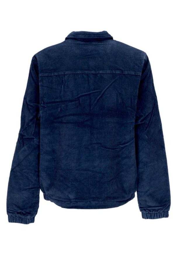 Kurtka sportowa męska Element Parker Cord. Kolor: niebieski. Materiał: elastan, bawełna. Sport: turystyka piesza