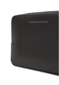 TOMMY HILFIGER - Tommy Hilfiger Kosmetyczka Th Foundation Washbag AM0AM13527 Czarny. Kolor: czarny. Materiał: skóra #4