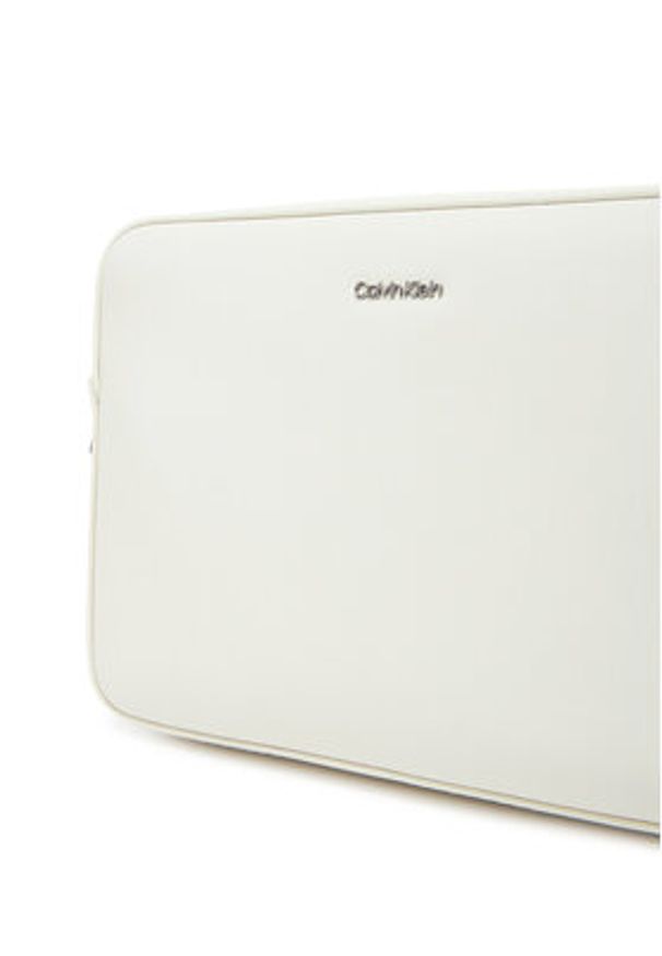 Calvin Klein Torebka Ck Must Small Camera Bag K60K613145 Écru. Materiał: skórzane