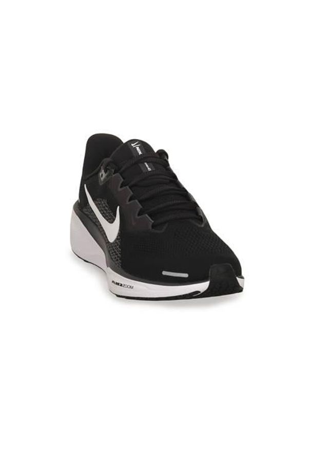 Buty do chodzenia dla dzieci Nike 002 Pegasus 41. Zapięcie: sznurówki. Kolor: czarny. Materiał: materiał, syntetyk, tkanina. Szerokość cholewki: normalna. Model: Nike Zoom. Sport: turystyka piesza
