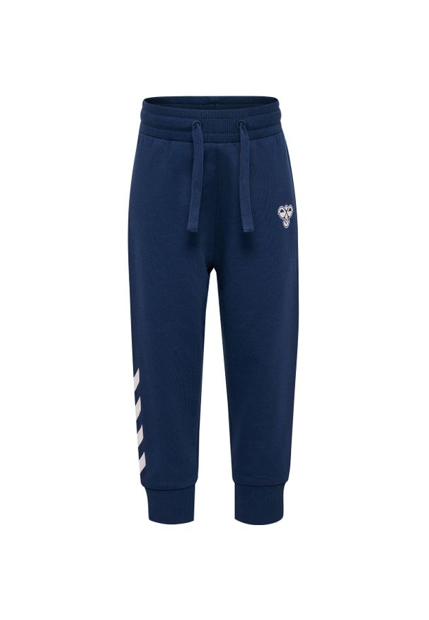 Spodnie dziecięce Hummel Mini Reg Logo. Kolor: niebieski