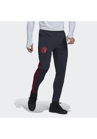 Adidas - Dres adidas Spodnie Treningowe FC Bayern Szare. Kolor: szary. Materiał: poliester. Sport: fitness, piłka nożna #1