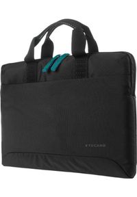 TUCANO - Tucano Smilza Super Slim Bag MacBook Air / Pro 13'''' / notebook 13” / 14” czarny. Kolor: czarny. Materiał: materiał, tkanina, neopren