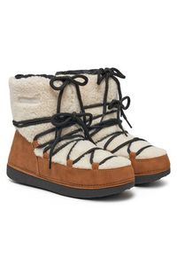 Kimberfeel Śniegowce Erica Brązowy. Kolor: brązowy. Materiał: skóra #6