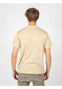 Guess T-Shirt | M1BI26K8FQ1 | Mężczyzna | Beżowy. Okazja: na co dzień. Kolor: beżowy. Materiał: bawełna. Styl: casual #6