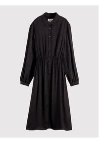 Scotch & Soda Sukienka koszulowa 168674 Czarny Relaxed Fit. Kolor: czarny. Materiał: wiskoza. Typ sukienki: koszulowe #6