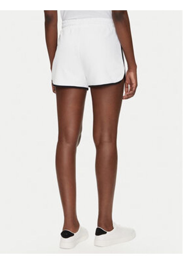 Karl Lagerfeld Jeans Szorty sportowe A2W10095 Biały Regular Fit. Kolor: biały. Materiał: bawełna