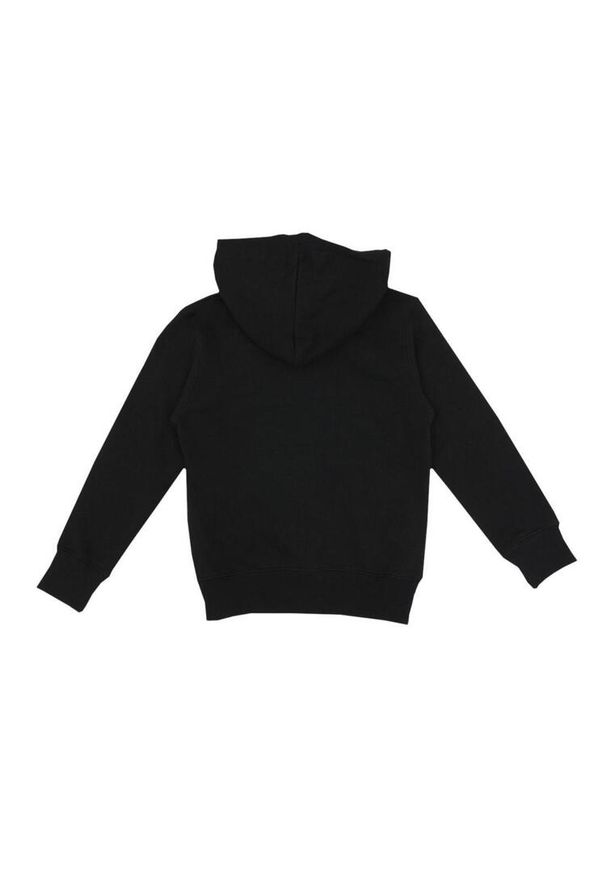 LEONE 1947 APPAREL - Dziecięca bluza z kapturem, zamkiem błyskawicznym na całej długości i logo Basic. Typ kołnierza: kaptur. Kolor: czarny. Sport: joga i pilates
